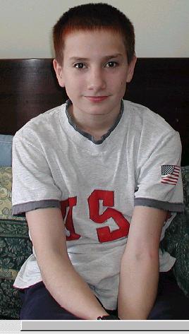 Dan with red hair