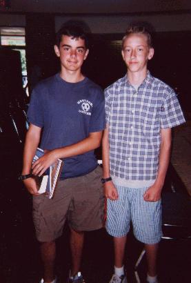 Josh Hottenstein and I after Worldview