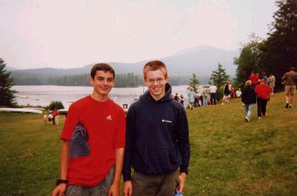 Tim and I at the end of Deerfoot summer '02