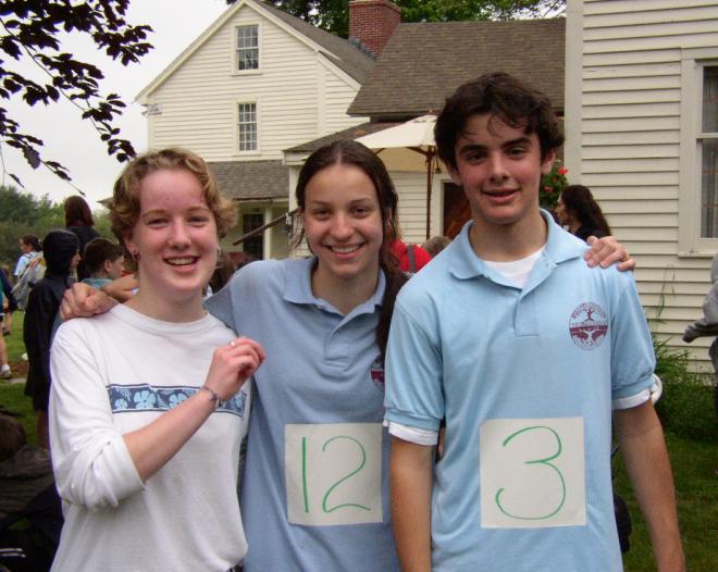 Karen, Kate and I at the Jog-A-Thon