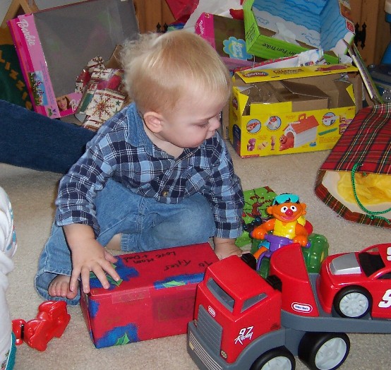 Tyler opening presents