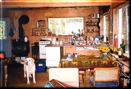 Inside Lodge Kitchen