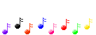 music notes