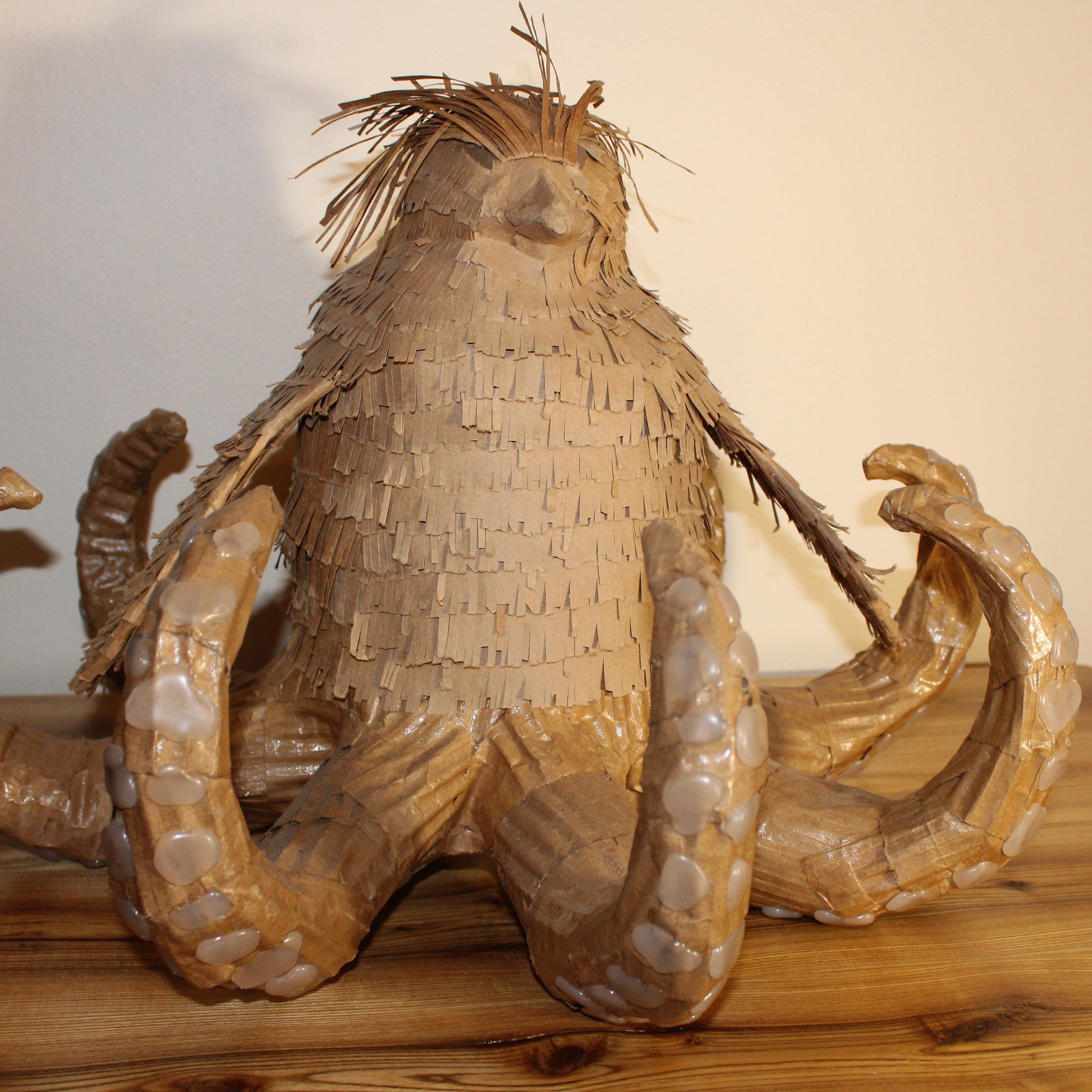 cardboard sculpture
