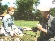Maureen O'Hara and John Wayne