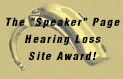 speaker award