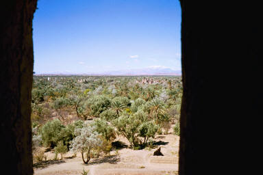 Kasbah de Ben Moro in the background