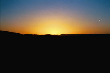Sunset in Erg Chebbi