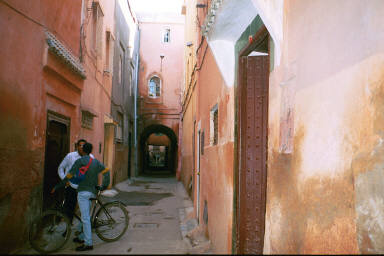 Side street in Marrakech