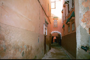 Side street in Marrakech