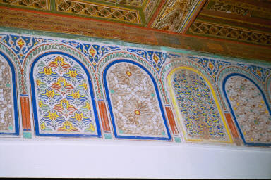 Natural colours in the Kasbah Taourirte, Ouarzazate