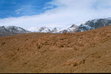 Mountain hike from Todra Gorge