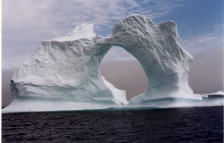 Glacier at Bay Bulls, Newfoundland