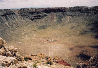 Meteor Crater, west of Flagstaff