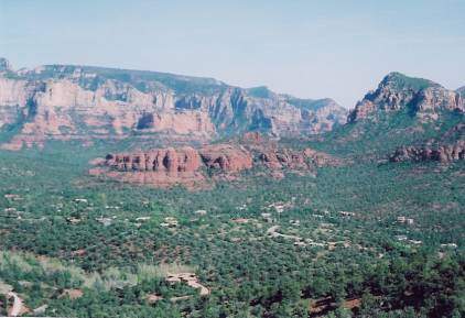 Sedona from the Airport vortex