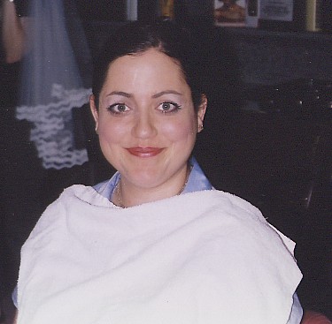 Jennifer, pre-wedding!  Isn't she loverly in 2002?