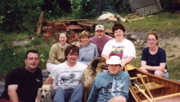 Alec's camp, July 1998