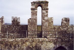 Top of the Blarney Castle, County Cork