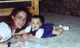 Me and my niece, October 1998