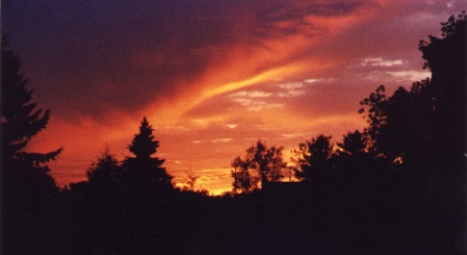Sunset in North Bay