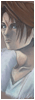 A poster-sized pastel rendering of Squall