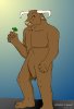 Brahma - color - male minotaur