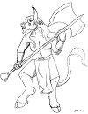 Galen's minotaur - male.