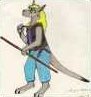 N'joru - grey kangaroo anthro - color