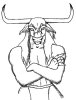 Kaz - female minotaur
