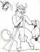Merekiyarrahlahr, blind female minotaur.