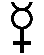 The Mercury Gender Symbol