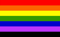 Victory over AIDS Pride Flag