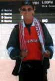 Derek in Sydney '99 watching MUFC versus Socceroos