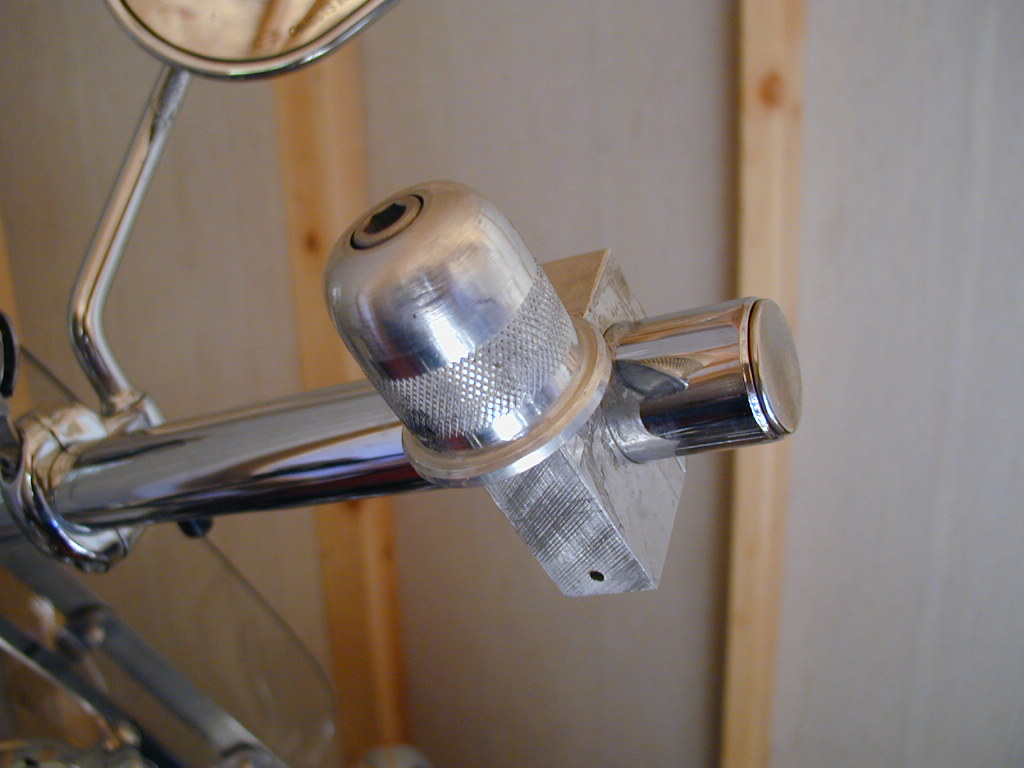 Here is the adapter I made to fit my prosthetic. 