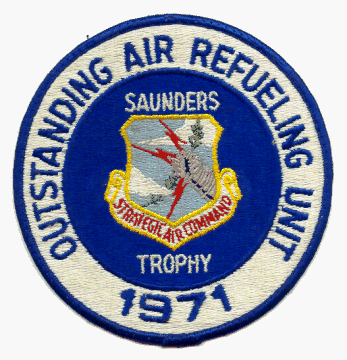 11th AREFS KC-135A Saunders Trophy Winners 1971.