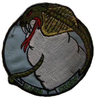 919th KC-135Q morale patch. The SR-71 was nicknamed Habu after the black poisenous Habu snake on Okinawa, Japan.
