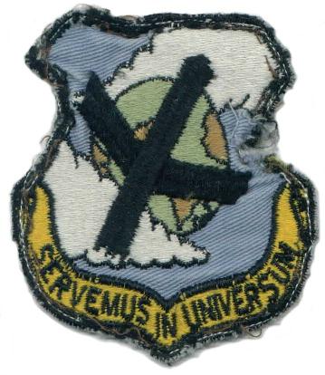 This 100th AREFS patch was worn on the flight suit of Mark (Waterdog) Brummett when he flew as a Boom Operator on KC-97s at Pease AFB. The patch looks like it could tell a thousand stories.