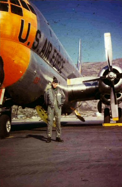 19th Air Refueling Squadron navigator Gerry Dornfeld.