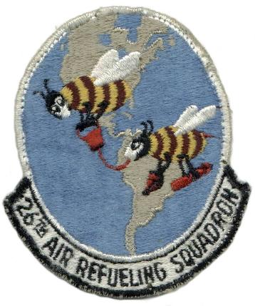 Used 26th AREFS patch off a flight suit.