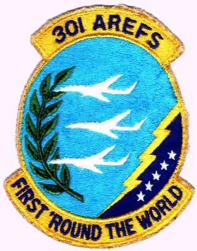 301st AREFS patch.