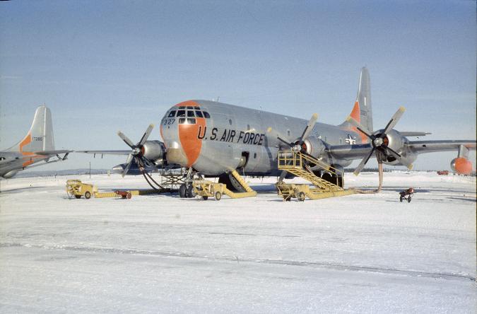 KC-97G 53-0327 taken at Goose Bay in 1962. The squadron is unknown, but may be the 19th AREFS.