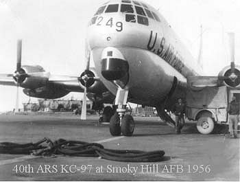 40th AREFS KC-97 in 1956.