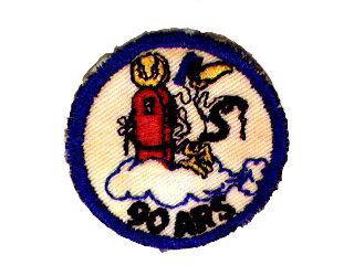 90th AREFS hat patch.