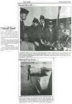 98th ARS prop damaged crew with evidence.
