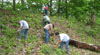 Working at the archeology dig