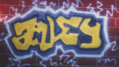SprayPaint Inside the Alley