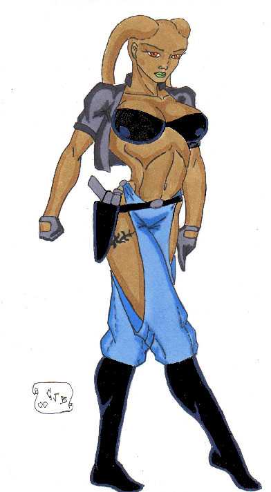 Click to see Teela, her crew, and ship