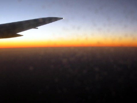 Sunset on the Sahara