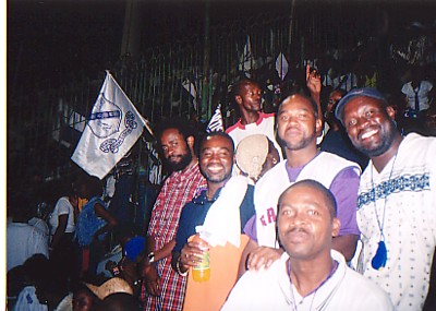 Robert French, Wainworth Small, Fabian Prince, Delroy Stamp,Oliver Roper