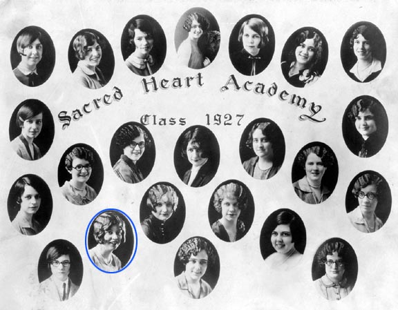 Sacred Heart Academy Class of 1927